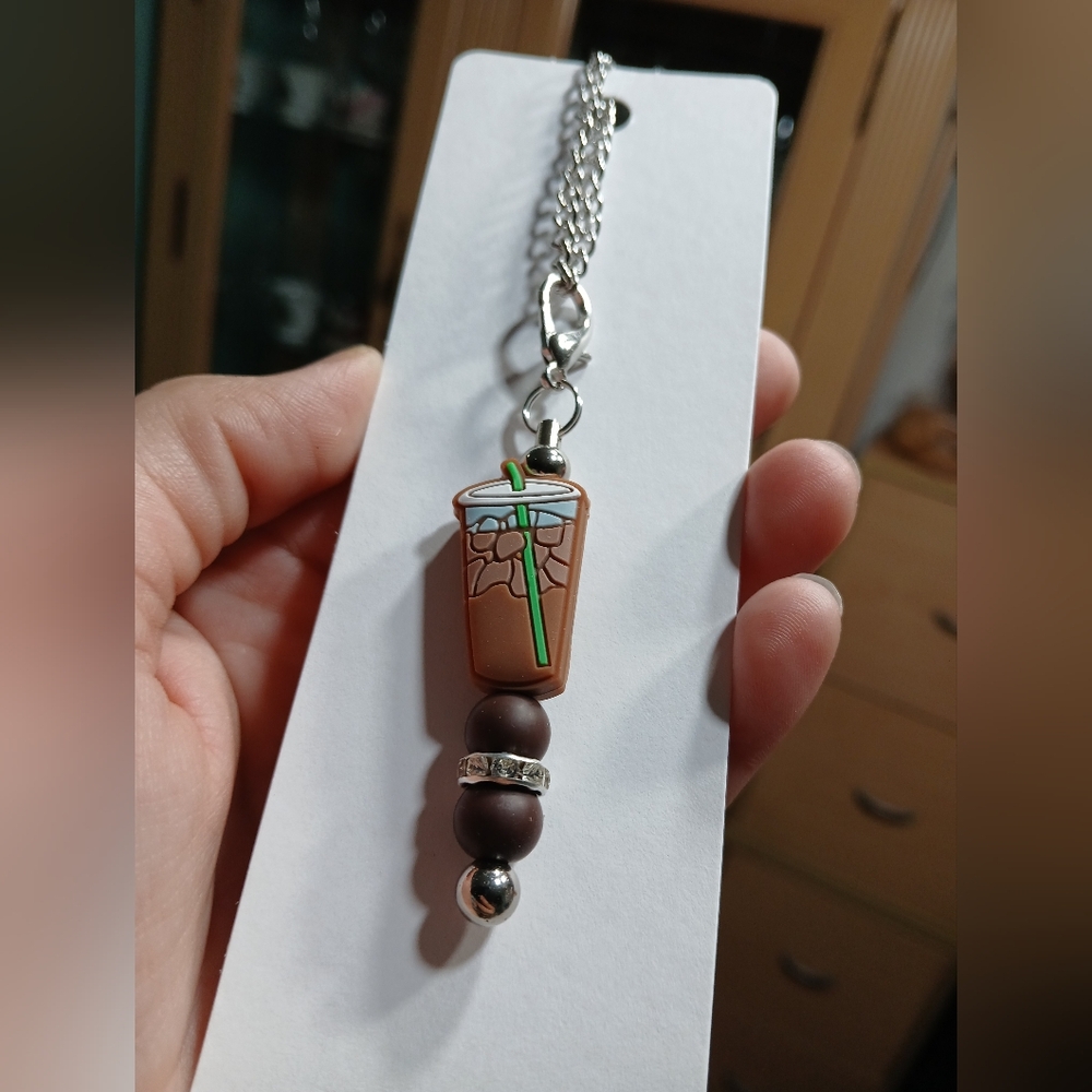 Iced Coffee Charm For Tumbler Handle